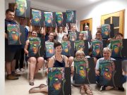 „Az Én Időm” – élményfestők kiállítása nyílt a könyvtárban…