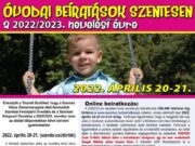 Elindult az online ÓVODAI BEÍRATÁS SZENTESEN a 2022/2023. nevelési évre……