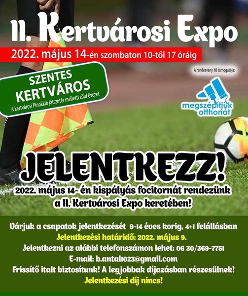 Még lehet jentkezni….