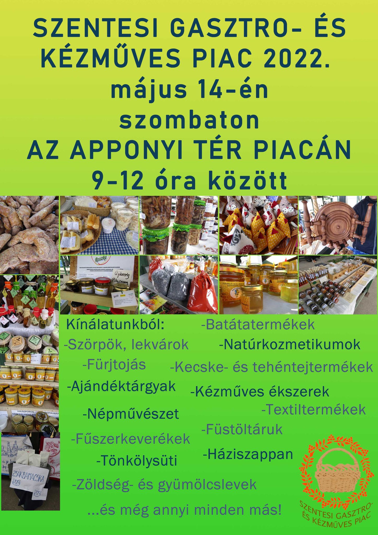 Új időpontban várja vásárlóit a gasztropiac…