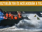 Tisztjelöltek és acélkockák a Tiszán
