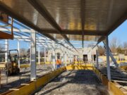 A tervek szerint májusban adja át a kivitelező az új piaccsarnokot…