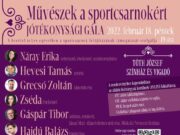 Művészek a sportcsarnokért – jótékonysági gála…