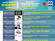 A Szentesi Nyári Szabadtéri Színház programja…