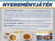 Nyereményjátékot hirdet a központi konyha…