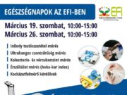 Egészségnapok a szentesi EFI-ben…