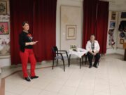 Köszönjük Bíró Erzsébet Franciskának, hogy könyvbemutatója végén a saját könyvét…