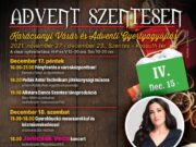 Advent utolsó hetének programja…