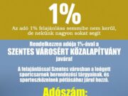 Rendelkezzen adója 1%-val a Szentes Városért Közalapítvány javára!…