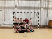 Az U-11-es csapat a Csongrád-Csanád megyei futsal bajnokságban a második helyen…