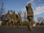 Magyarország és állampolgárai védelmére esküdtek fel ünnepélyes keretek között a…