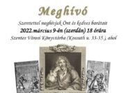 Ma felolvasó est….