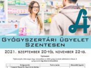 Gyógyszertári ügyelet Szentesen…