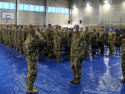 1956 emléke előtt tisztelegtek a magyar katonák