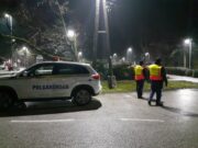 A szentesi polgárőrök is segítik a tűzoltók munkáját…