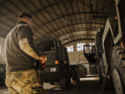 A MH 37. II. Rákóczi Ferenc Műszaki Ezred Víztisztító század állománya, a mai na…