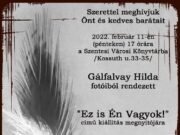 Holnap új kiállítás nyílik….