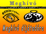 Meghívó díjátadóra…