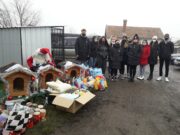 A Boros technikum adománya az állatmenhelynek…