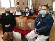 Kilencven ajándékcsomag a Covid osztályon dolgozóknak…