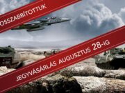 Vasárnapra (augusztus 29.) még tudsz jegyet vásárolni….