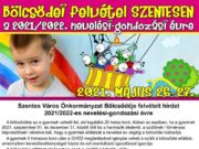 Szentes Város Önkormányzat Bölcsődéje felvételt hirdet 2021/2022-es nevelési-go…