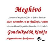 Jövő heti programjaink:…