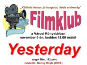Holnap a filmklubban vetítik….