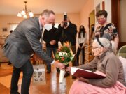 Köszöntötték a 100 éves Sára nénit…