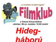 Holnap a filmklubban vetítik….