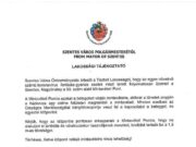 Ismét üzemel a mintavételi pont a Nagyörvény utcában…