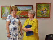 Természetesen … – Keller Teri festménykiállítása a könyvtárban…