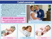 Az október 1-jén megjelent 39. lapszámunk családi eseményei…