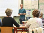 Egykori diák tartott workshopot a Kosztában…