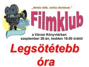 Ma a filmklubban vetítik….