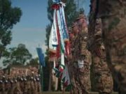 Ünnepélyes katonai eskütétel alakulatunknál…