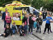 Mentőhelikopter szállt le a főtéren…