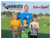 A Honvéd kapusiskola szentesi és balatonfüredi növendékei kapusedzőkkel azaz m…
