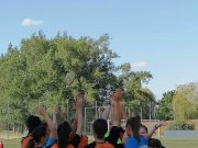 Az U-16-os leány csapatunk győzelemmel zárta a bajnokságot…….