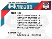 Ezen a héten a monori és a szentesi partnereink csapatai játszanak barátságos …