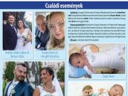 A szeptember 10-én megjelent, 36. lapszámunk családi eseményei…