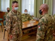 A katonai élet meghatározó pillanatával kezdődött az alakulat múlt heti vezetői …