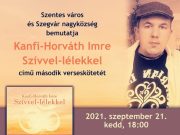 A szentesi Könyvbemutató plakátja. Minden kedves érdeklődőt Sok szeretettel vár…