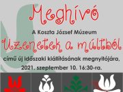 Üzenetek a múltból – új kiállítás a múzeumban…