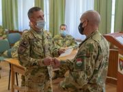 A heti vezetői értekezleten ismét előléptetésre került sor. Antal László ezredes…