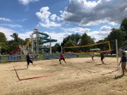 Strandröplabdapályát avattak…