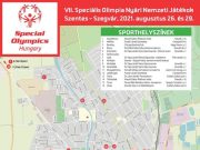 A VII. Speciális Olimpia Nyári Nemzeti Játékok versenyeinek helyszínei és időpo…