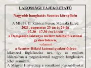 Nagyobb hanghatás várható…