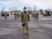 Alakulatunkhoz február 01-én bevonult szerződéses katonák tettek ünnepélyes kato…