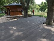 Már kezd körvonalazódni a Smoke & Meat BBQ & Grill terasza…